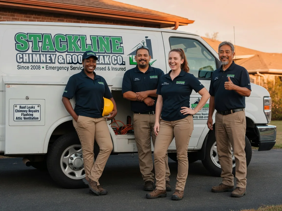 Chimney flashing repair company in Gas City, IN